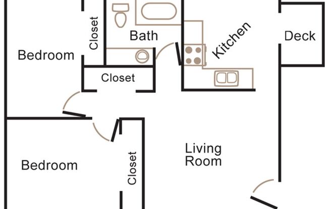 2 beds, 1 bath, 885 sqft, $1,549, Unit 186-00210