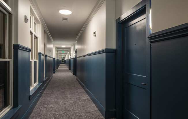 Large Hallway at The Matadora, Savannah Georgia