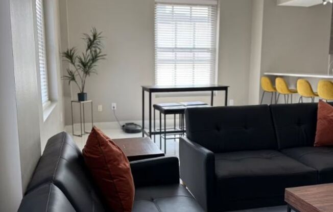 Beautiful Furnished 2-Bed, 2-Bath Condo in the Heart of Downtown Des Moines