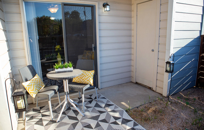 backyard seating