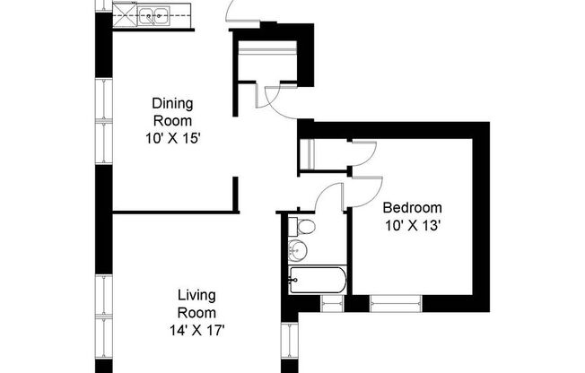 1 bed, 1 bath, 1,000 sqft, $1,735, Unit 5208D-1