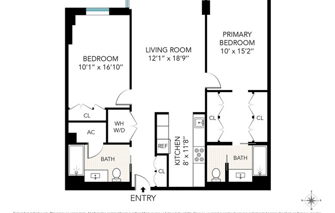 2 beds, 2 baths, 1,059 sqft, $6,995, Unit 803