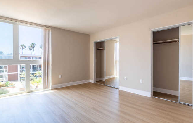 Bedroom with Hard Surface Flooring