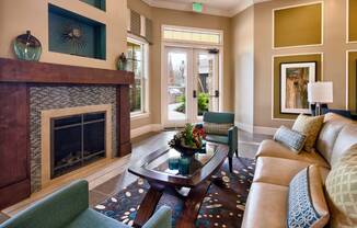 Fireside Lounge at Bennett Creek Apartments in Jacksonville, FL