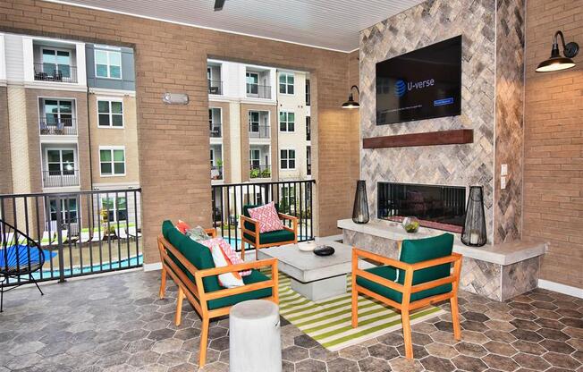 Large Private Patios & Balconies at Pointe at Lake CrabTree Apartment Rentals for Rent in Morrisville, NC