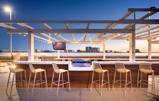 Entertainment Lounge With Grill at Elements Apartments*, California, 92612