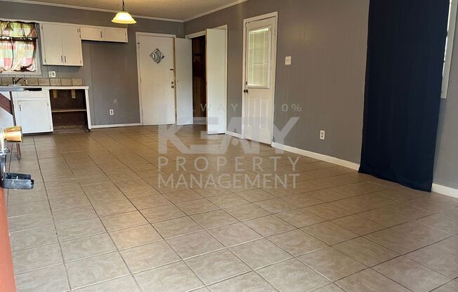3 Bedroom, 1 Bathroom House is Available Now!