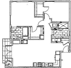 2 beds, 2 baths, 1,158 sqft, $4,775