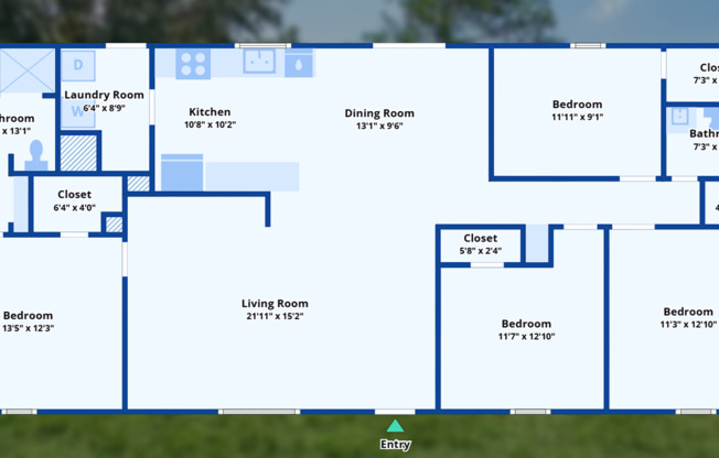 Beautiful 4BD/2BA Home with Expansive Yards
