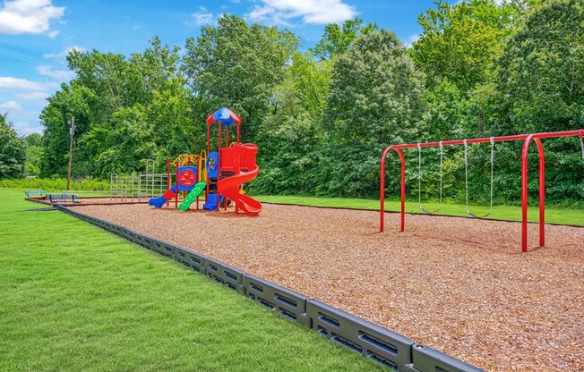 Uncover a vibrant community at Crossings @ 501 Apartments! Enjoy our inviting playground, perfect for families and children. With spacious living options and convenient amenities, this is the place to call home. Contact us today to learn more!
