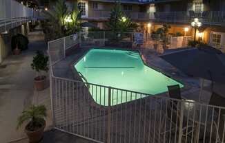 our apartments showcase a swimming pool