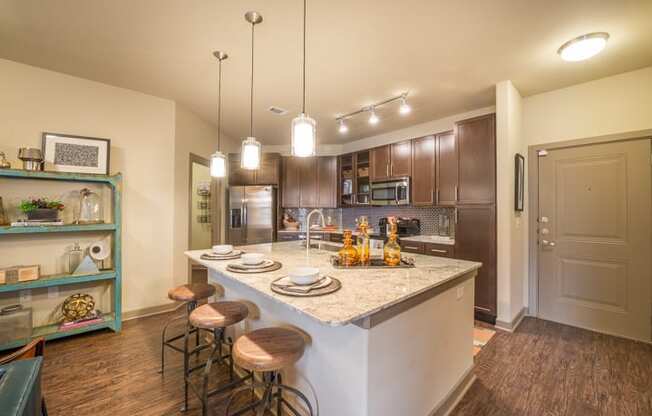 Gourmet Kitchen With Islands at Aviator West 7th, Fort Worth, TX, 76107