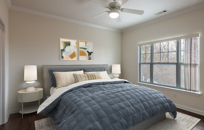 Bedroom with Hard Surface Flooring