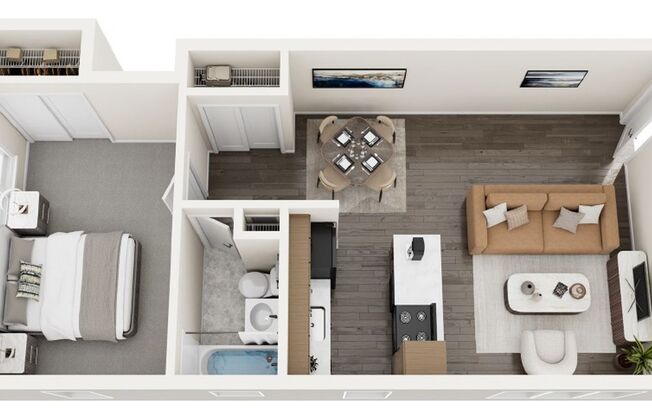 1 bed, 1 bath, 632 sqft, $1,025, Unit 105-8