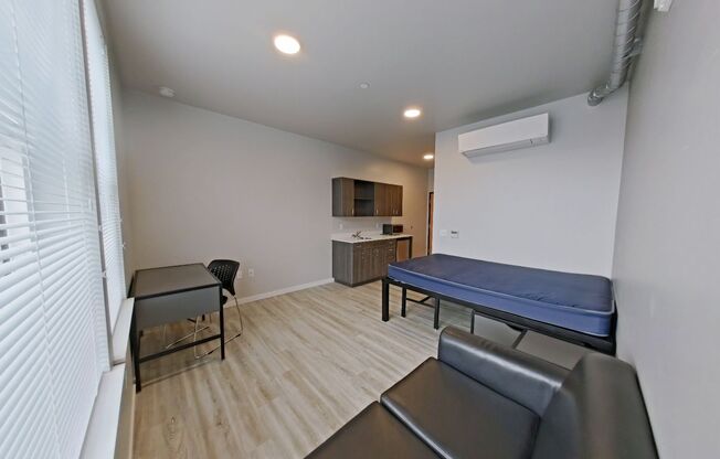 Studio, 1 bath, 295 sqft, $1,050, Unit 215