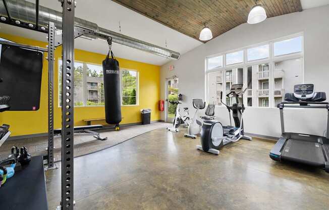 Fitness Center with Cardio Equipment