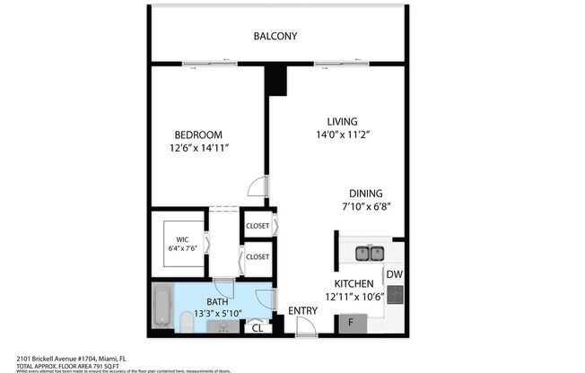 1 bed, 1 bath, $3,200