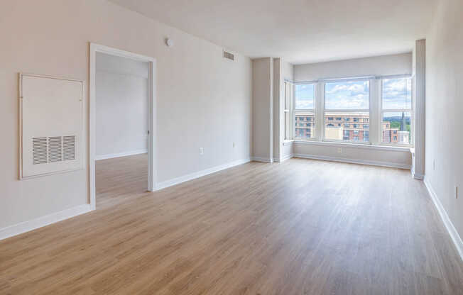 Living Room with Hard Surface Flooring