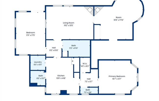 2 beds, 2.5 baths, 1,600 sqft, $3,500, Unit 1