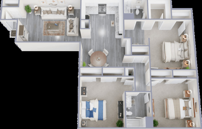 3 beds, 2 baths, 1,350 sqft, $1,510
