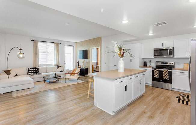 Wood-style flooring - The Venue at Orange