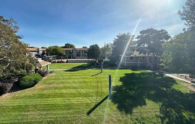 Clearwater Square Apartments in Kennewick, Washington Exterior and Courtyard