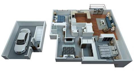 3 beds, 2.5 baths, 1,548 sqft, $1,792