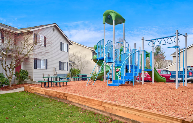 Building exterior at Arterra Apartments, Washington