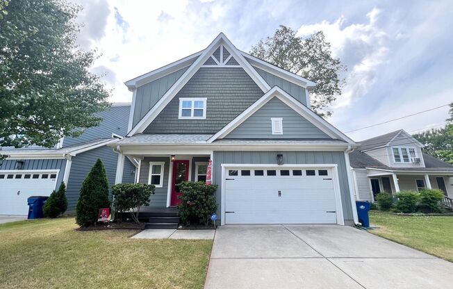 Stunning 3BD, 2.5BA Raleigh Home with Indoor/Outdoor Living Space and 2-Car Attached Garage with Landscaping Included