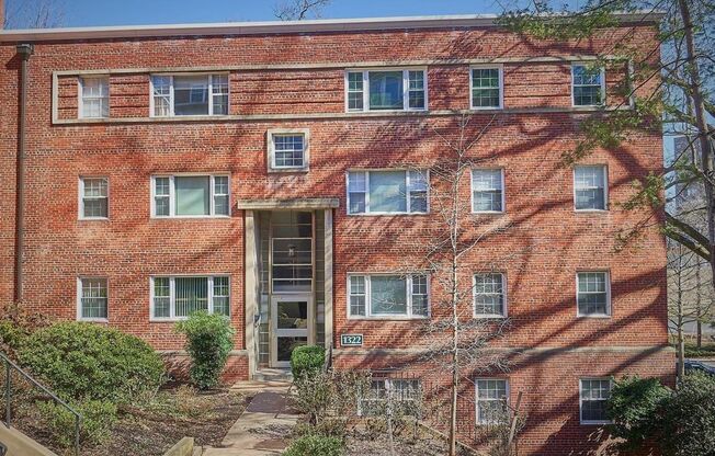 Beautiful corner unit in a secure, all-brick, pet-friendly building