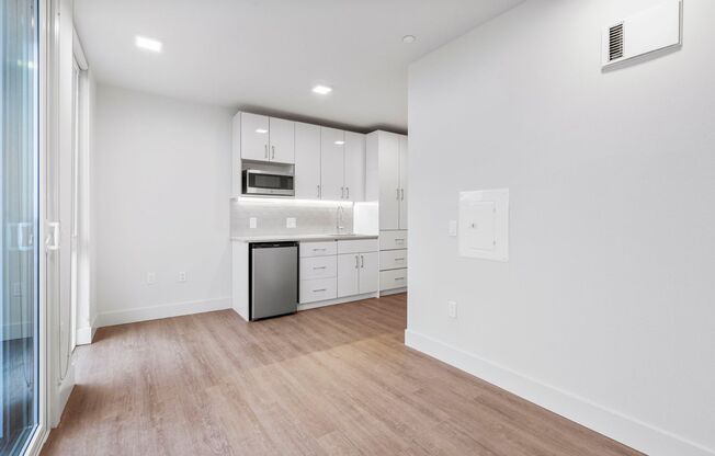 Studio, 1 bath, 224 sqft, $895, Unit 102