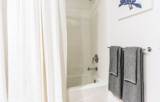 Our spa-like bathrooms feature premium finishes and upgraded fixtures
