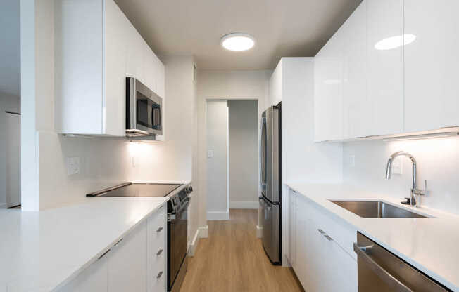 Bedroom with Hard Surface Flooring