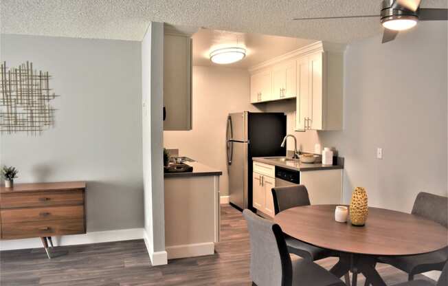 Dining Room and Kitchen View at Sunnyvale Town Center, California, 94086