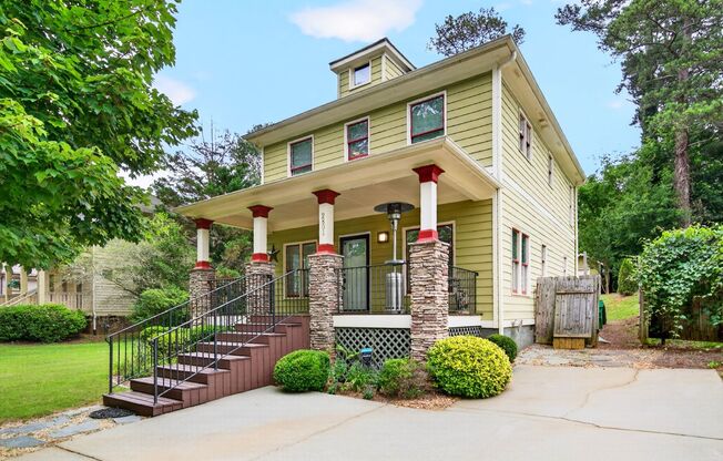 Decatur's Hidden Gem: Renovated 3BR Retreat with Expansive Backyard, Fruit Trees & Unbeatable Location