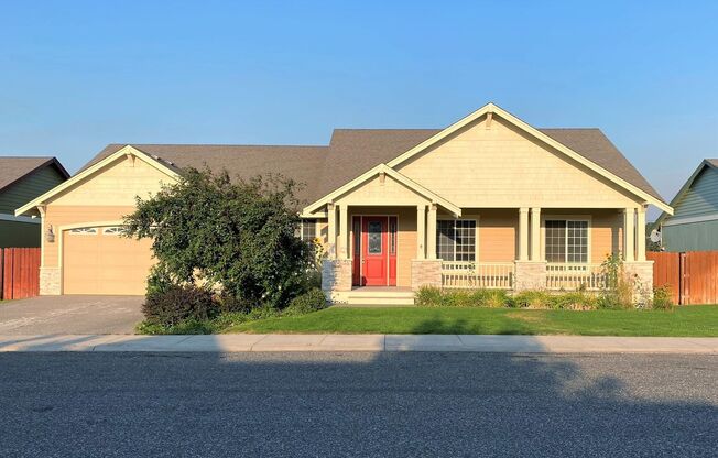 Large 3 Bed Home with Office, Fenced Yard, and Lawn Service!