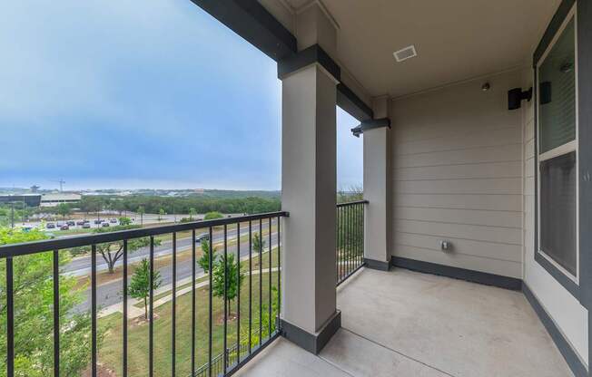 Private Apartment Balcony at Fifty02 Westover Hills, San Antonio