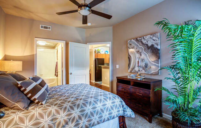 Bedroom at The Ranch at Pinnacle Point Apartments in Rogers, AR
