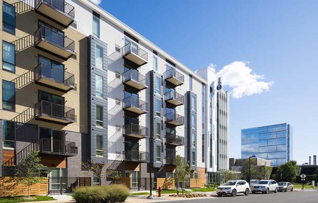 Exterior Of Indigo Apartments