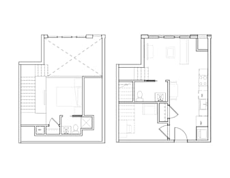 1 bed, 1 bath, 717 sqft, $2,790