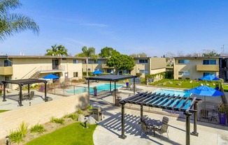 Cypress Park Apartments Exterior Aerial View