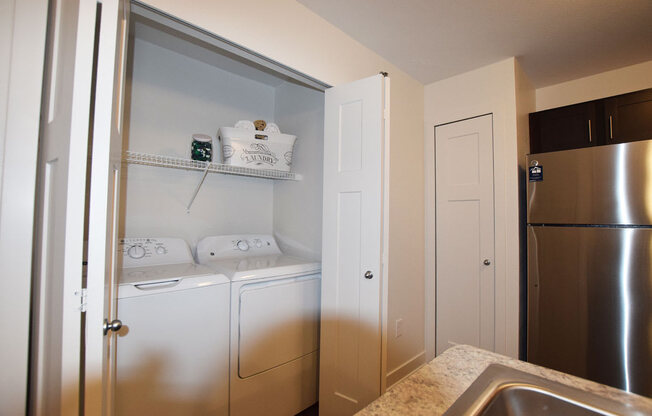 Full Size Washer And Dryer In Every Apartment at Copper Creek Apartment Homes, Kansas, 67101