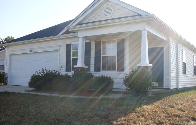 3 bed, 2 bath ranch home