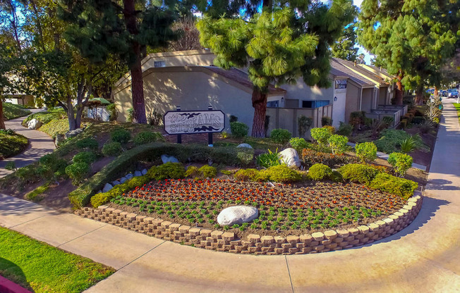 The Streams Apartment Homes Front Garden