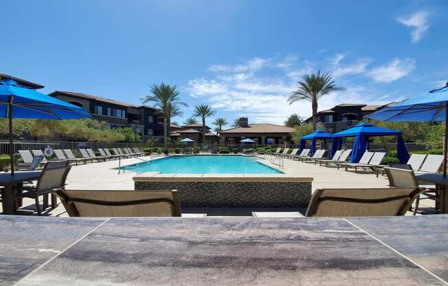 Pool View at The Paramount by Picerne, Nevada