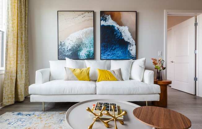 Living Area Sofa at Station Bay, South Amboy, New Jersey