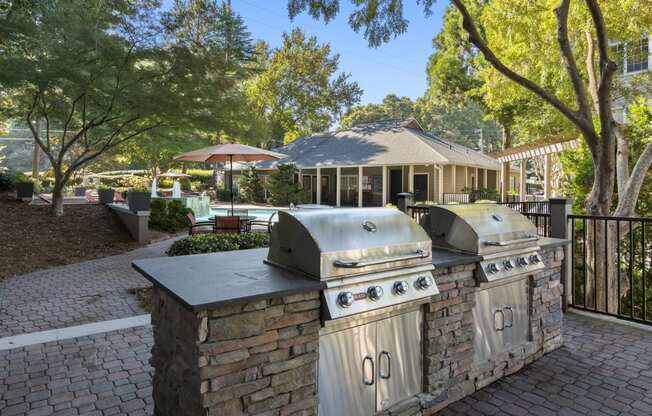 Pool grills  at Park Summit Apartments in Decatur, GA 30033