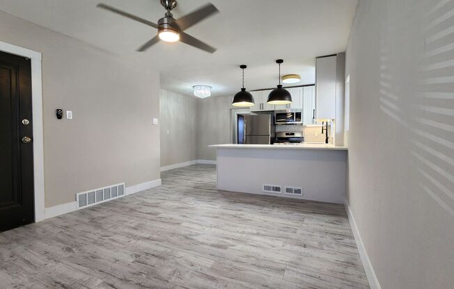 **One Bedroom Located in Clayton***Brand New Rehabbed Apartment***In Unit Washer/Dryer + Covered Parking***