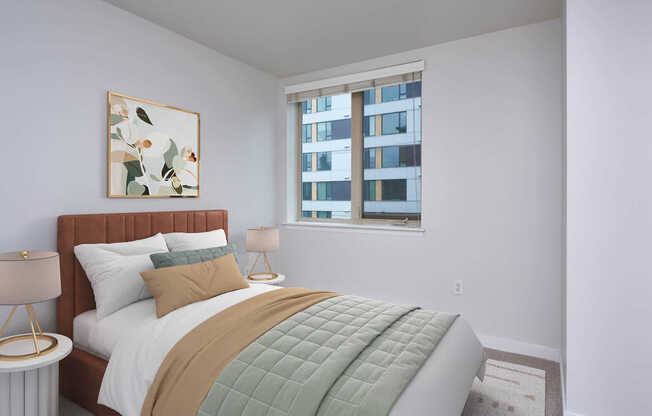 Bedroom with Hard Surface Flooring