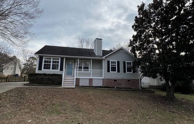 Falls of Neuse Rd 3 Bedroom Ranch for Rent